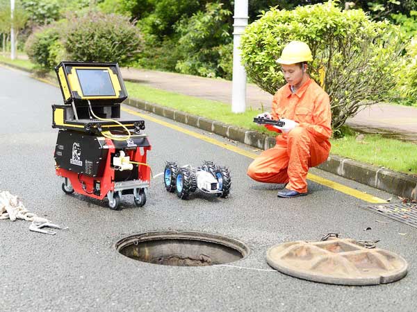 黄龙管道机器人检测